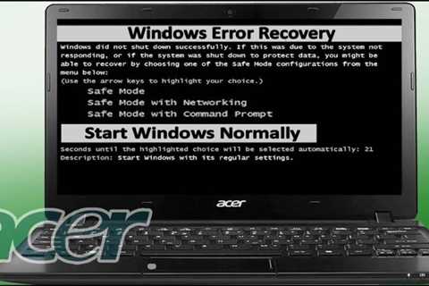 Helps Fix Recurring Windows Error Recovery Errors