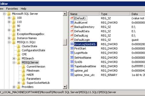 Tips For Recovering A Large SQL Error Log File