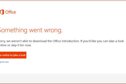 Troubleshooting Microsoft Office 2010 Error 1603