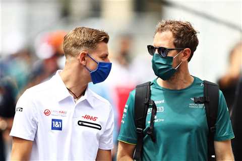  WATCH: F1’s Favorite Duo Sebastian Vettel & Mick Schumacher Share a Touching Moment During..