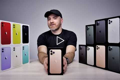 Unboxing Every iPhone 11,  iPhone 11 Pro, iPhone 11 Pro Max