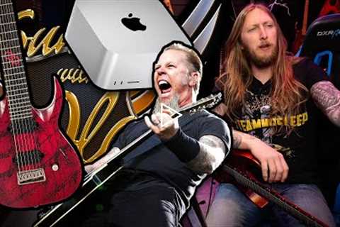 SWOLA83 - JAMES HETFIELD GUITAR STRINGS, KORN NEW SINGLE, MAC STUDIO, UNDEATH