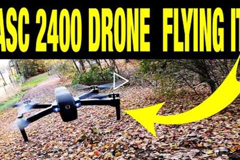 Aeronautics Ascend ASC 2400 Drone Under $50.00 FLYING IT