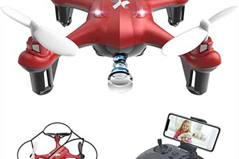 ATOYX AT-96 FPV Mini Drone, RC Quadcopter HD Wi-Fi Camera Easy Operate for Kids or Beginners