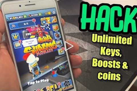 Subway Surfers Hack ✅ How To Get Unlimited Coins, Keys & Boosts ✔️ iOS & Android APK
