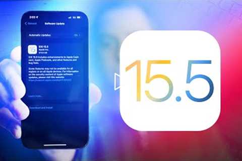 iOS 15.5 - Here's Everything New!