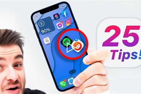 25 SECRET iPhone Tips!