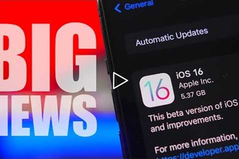 iOS 16 New Leaks - BIGGEST Update In Years !