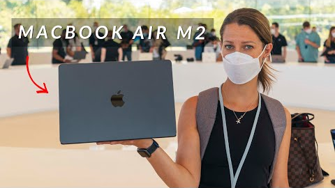 MacBook Air M2 Hands-On - New Design & More Performance!