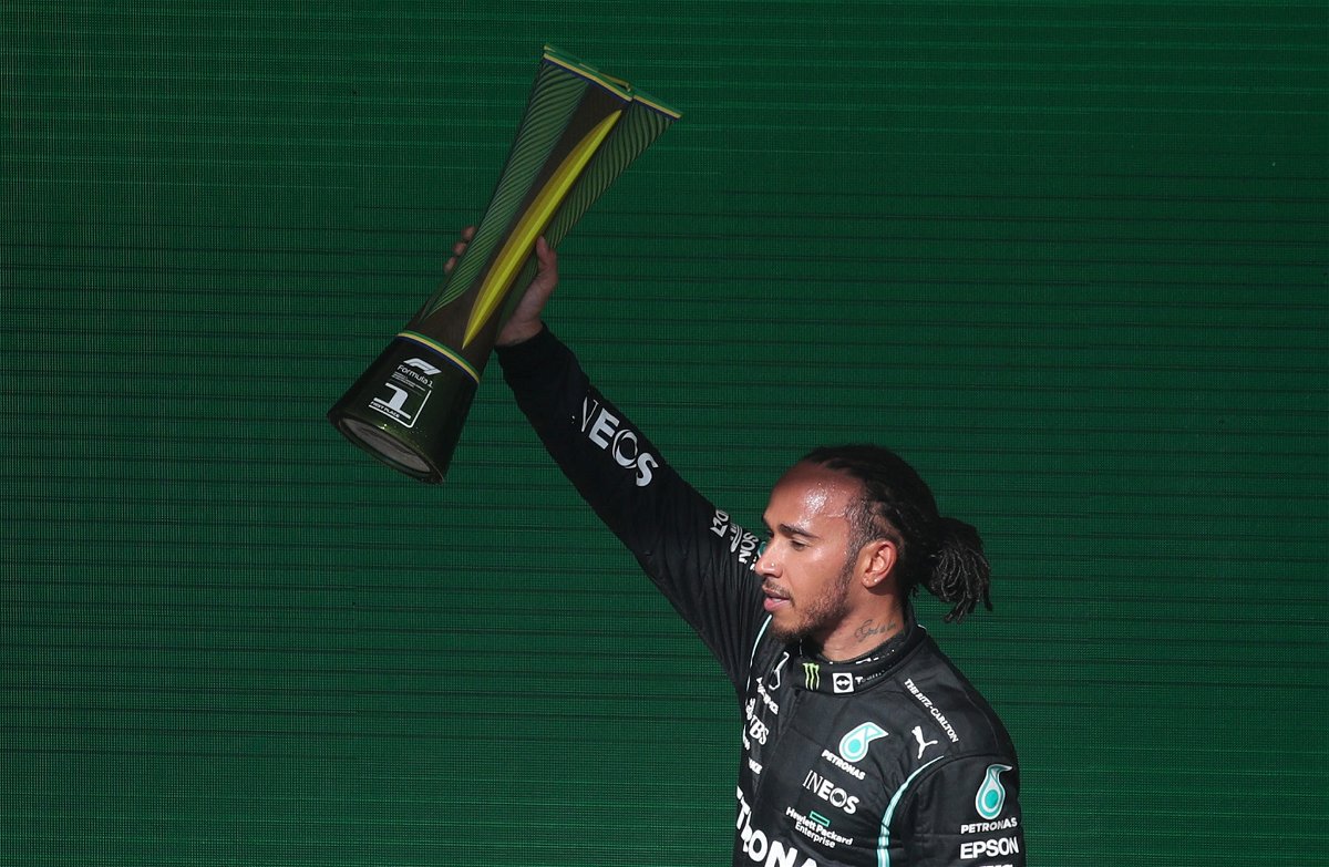 F1 World Celebrates the First of 103 Victories of GOAT Lewis Hamilton