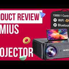WiMiUS K8 Projector Review & Promo Video