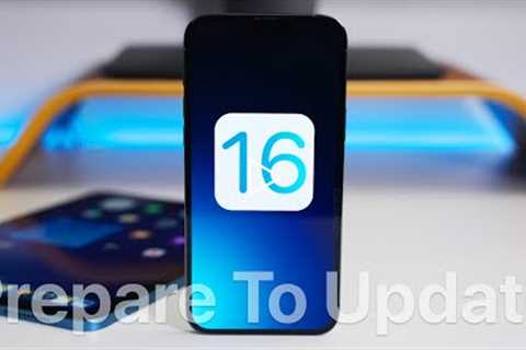 iOS 16 Beta - Prepare To Update