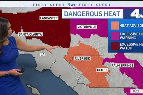 Here’s When the Heat Will Peak for Southern California – NBC Los Angeles