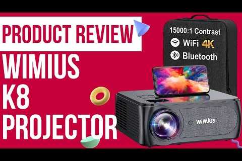 WiMiUS K8 Projector Review & Promo Video