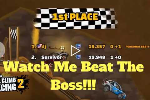 Watch Me Beat The SURVIVOR BOSS For LEGENDARY 113!! - Rally Car | Hill Climb Racing 2 - | Gameplay