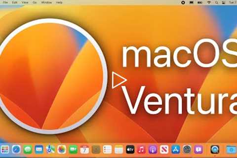 Apple macOS Ventura 13: First Look!