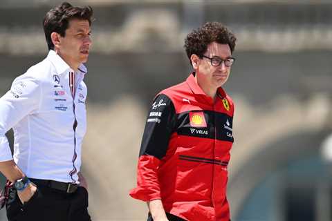  Toto Wolff rowed with Red Bull and Ferrari bosses in front of Drive to Survive cameras 
