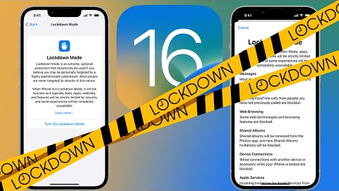 Lockdown Mode: Apple's extreme new security solution