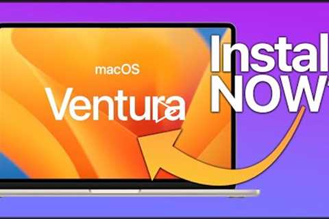 How to Install MacOS Ventura Public Beta on YOUR Mac!