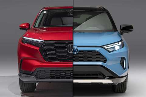 2023 Honda CR-V vs. Toyota RAV4: Comparing the Small SUVs On Paper