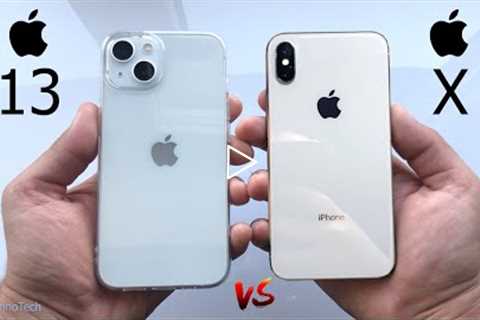 iPhone 13 vs iPhone X | Speed Test