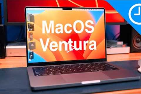 MacOS 13 Ventura Public Beta - Top Features!