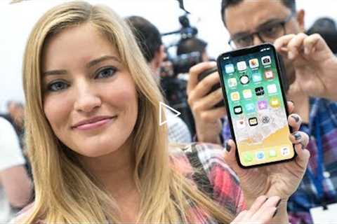 My Day at Apple with the new iPhone X!