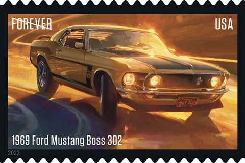 Celebrate Ponycars With These New US Postal Stamps