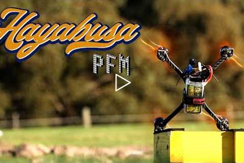 Japanese FPV Racing Drone Real World Racing - HAYABUSA PFM JDM