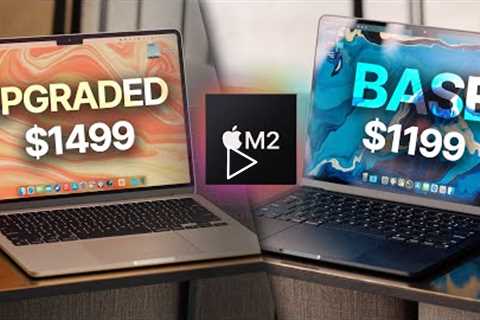 M2 MacBook Air ($1199) vs M2 MacBook Air ($1499): Save your money!