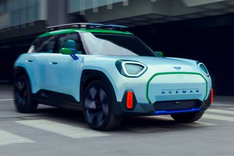 The Mini Concept Aceman Is an Angular, Unusual Glimpse at the Brand's Electrified Future