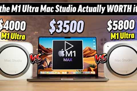 Mac Studio vs 16 MacBook Pro - M1 Ultra vs M1 Max!