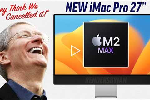 BREAKING: The M2 Max iMac Pro is Coming & it's INSANE...