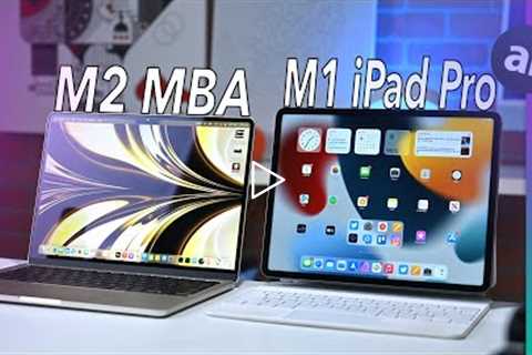 12.9 M1 iPad Pro VS M2 MacBook Air! This Is The One You Should Get