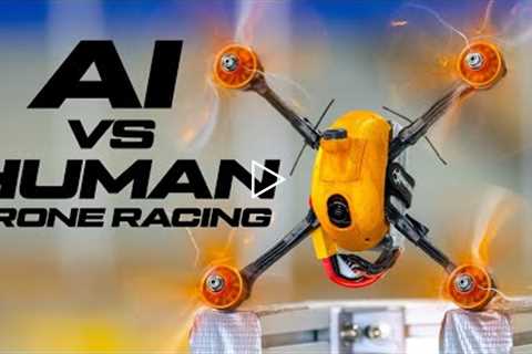 AI Drone Vs Human Drone Race - Zurich University