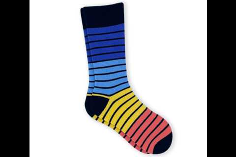 Neon Stripes by Society Socks for $12