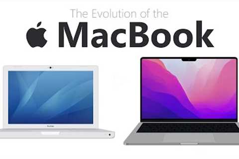 Evolution of the MacBook (Animation)