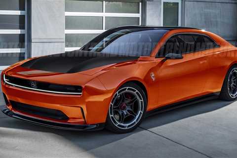 The Dodge Charger Daytona EV Looks Badass in Retro Colors