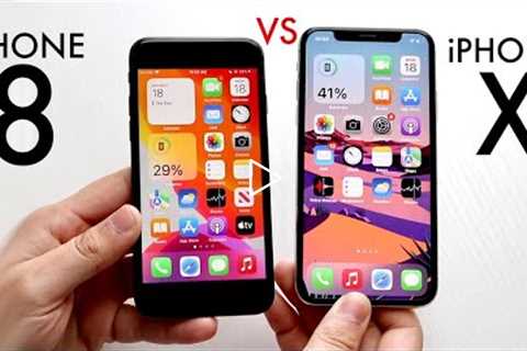 iPhone X Vs iPhone 8 In 2022! (Comparison) (Review)