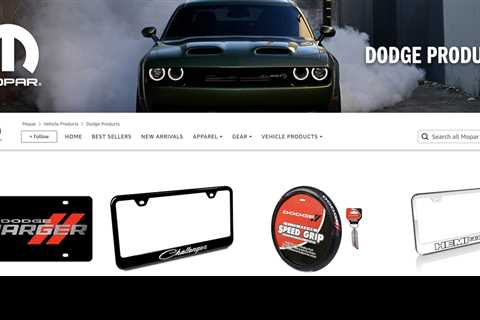 Official Mopar Store Now on Amazon