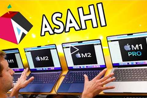 Asahi Linux PERFORMANCE on M2 and M1 Macs 💪