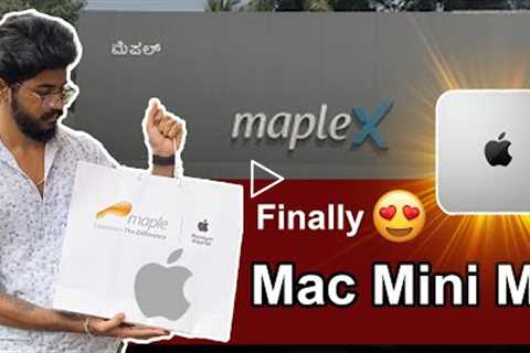 Finally! Mac Mini M1 😍 | MapleX | Apple | Shrivathsa Kulal