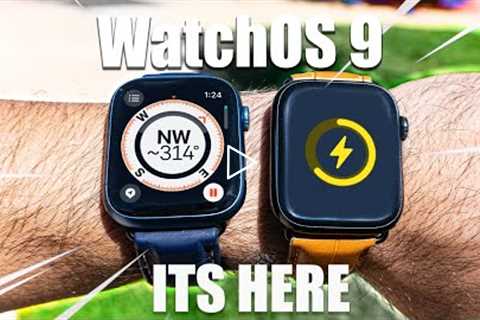 Watch OS 9 NEW FEATURES// Low Power Mode,  New Compass, and official release date.