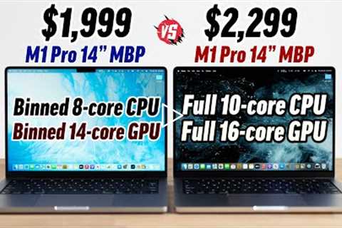 Base vs Full 14 M1 Pro MacBook Pro - Worth $300 MORE? 🤔