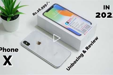 iPhone X Unboxing in 2022 🔥 Review | Buying iPhone X In 2022 Worth It | Hindi