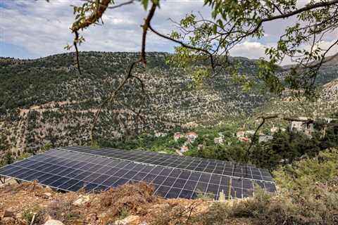 Lebanon Turns To Solar Amid Deepening Energy Crisis