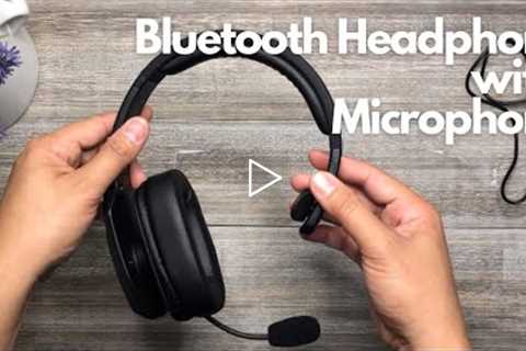 Bluetooth Headphones with Microphone | Unboxing and Product Review