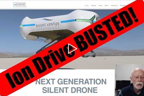 Ion drive drone BUSTED