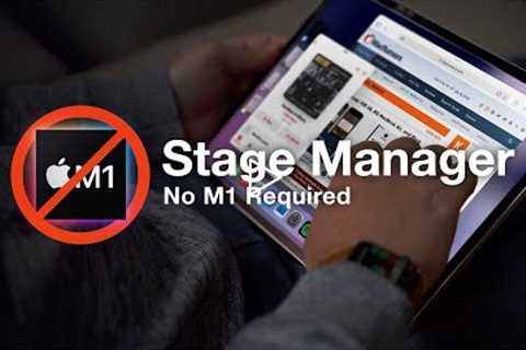 iPadOS 16.1 Beta Brings Stage Manager to Non M1 iPad Pros!