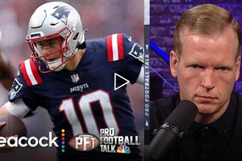 How will the New England Patriots manage without Mac Jones? | Pro Football Talk | NFL on NBC